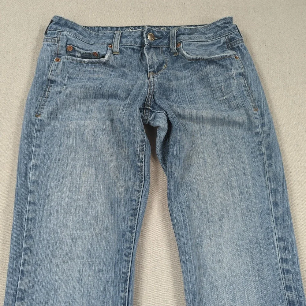 Vintage American Eagle Jeans‎ Womens 4 Blue True Boot Cut Western Boho Cowgirl